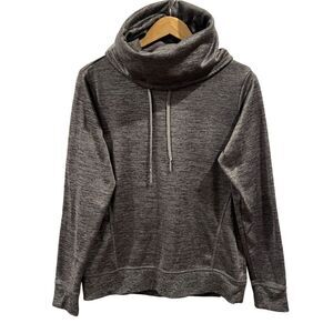 Fila Funnel Neck Gray Sweatshirt Size M